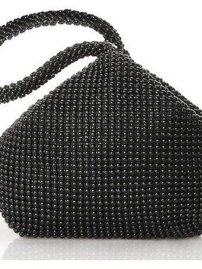 Women's Beaded Clutch Evening Bags Vintage Elegant Triangle Purse for 1920s Part